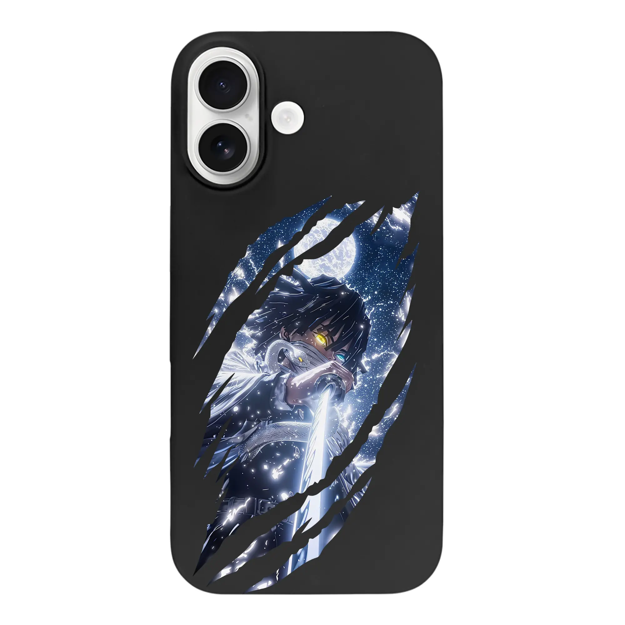 鬼滅の刃 グッズ,伊黒 小芭内 - iPhone 17 シリーズ シリコンケース 薄型 耐衝撃 指紋防止 ソフトタッチカバー 精密フィット 傷防止 保護ケース iPhone 17/17 Air/17 Pro/17 Pro Max 対応